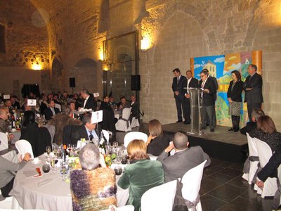 Foto 2. L'acte ha tingut lloc a la Seu Vella de Lleida.