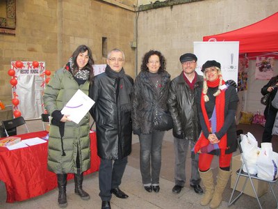 Foto 4. Diversos regidors s'han solidaritzat amb la causa.
