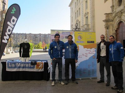Foto 2. La travessia solidària comença dilluns i fins diumenge recorrerà 830 quilòmetres.