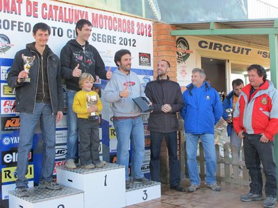Foto 2. La 4a prova del Trofeu Moto Club Segre 2012 s'ha disputat avui a Lleida.