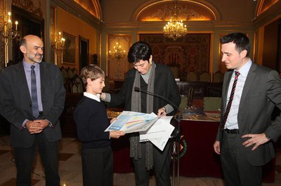 Marc Miró, del Col·legi Mater Salvatoris.