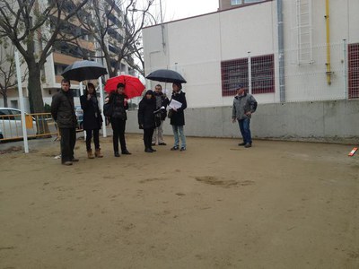 Aquesta actuació s'emmarca dins del projecte d'Entorns Escolars Segurs.