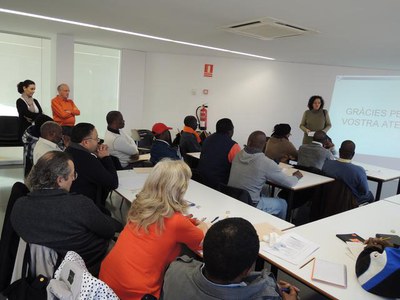 Foto 2. Les classes es faran avui i el pròxim dissabte al Centre Cívic del Centre Històric.
