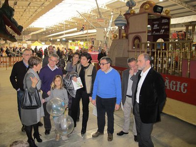 Foto 2. "Fes un clic als Reis" i l'espectacle teatral "Enigmes d'Orient" són les activitat que es poden fer en aquest espai.