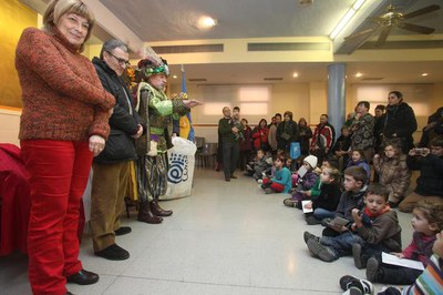 El Camarlenc ha transmès un missatge en nom dels Reis d'Orient als infants de la ciutat..