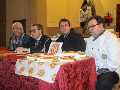 Fotografia de la roda de premsa de presentació de la Festivitat de Sant Antoni Abat 2013.