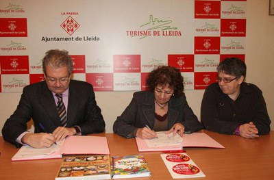 El conveni, que s'ha signat avui a la seu de Turisme de Lleida, promou que les persones amb intolerància al gluten puguin gaudir de la gastronomia ll….