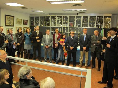 Foto 4. Ros ha defensat la cultura dels drets perquè tothom gaudeixi de les mateixes oportunitats.