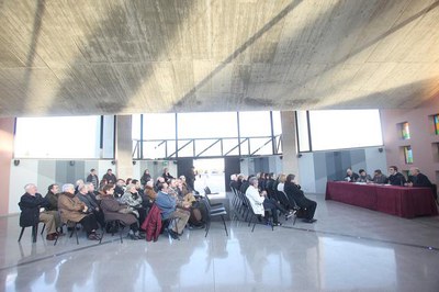 En aquest mateix escenari, s'ha presentat el llibre Panteons i Tombes del Cementiri de Lleida.