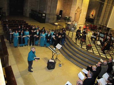 Foto 2. El concert s'ha fet a la Catedral Nova.