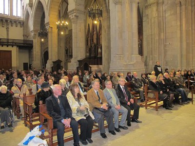 Foto 2. Els regidors de la Paeria han acompanyat l'entitat en aquesta celebració.