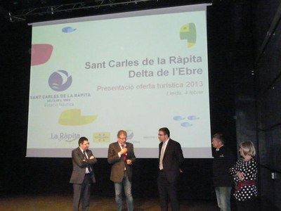 Foto 2. El regidor ha assistit a la presentació de l'oferta turística de Sant Carles de la Ràpita.
