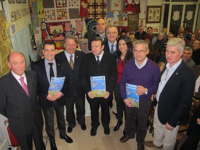 Foto 4. La presentació de la 26a revista Xurdimento s'ha fet al local social gallec.