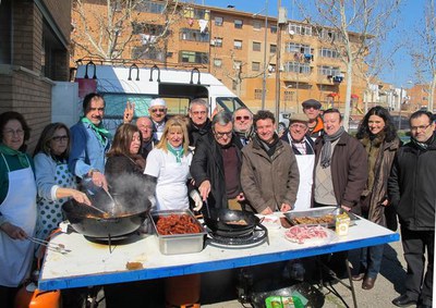 Foto 2. El concurs l'organitza la Casa de Andalucía amb el suport de l'AV Magraners.