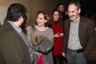 Fotografia de la xerrada, que s'ha fet en el marc de les activitats del Dia Internacional de la Dona.