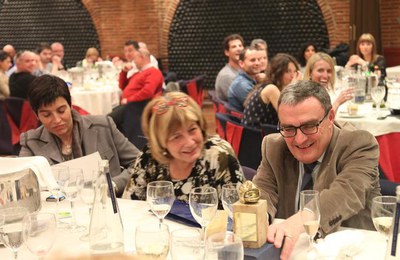 Foto 2. L’alcalde ha destacat “l’excel·lent tasca” que els Bombers realitzen en coordinació amb els serveis de salut i de seguretat que actuen a Llei….