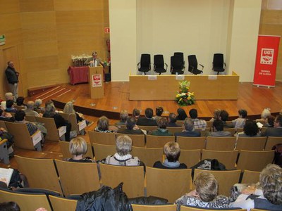 Foto 4.  L'acte s'ha fet a l'Edifici Transfronterer de la UdL al Campus de Cappont.