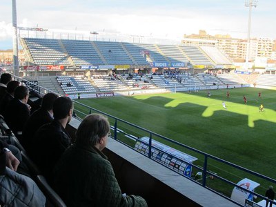 El paer en cap ha animat el conjunt lleidatà, que continua invicte en aquesta segona volta de la lliga.