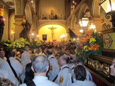 La processó de Divendres Sant s'ha suspès a l'últim moment  a causa de la pluja.