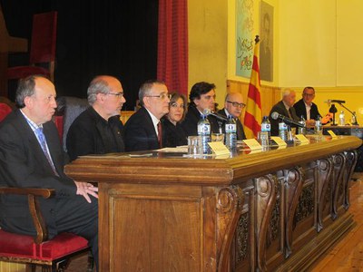 El regidor Castillo també s’ha referit en l'acte de lliurament de la Medalla Màrius Torres a la importància de la lectura en la transmissió de valors….