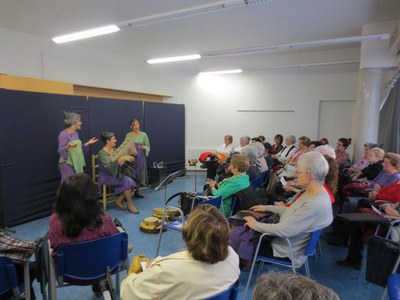 El concert de “Krregades de Romanços” s'ha fet al Casal de la Dona.