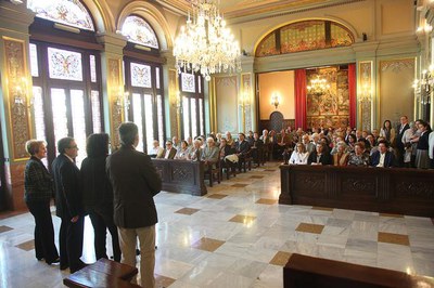 Una seixantena de persones han assistit a la trobada..