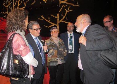 L’alcalde de Lleida ha subratllat que el sector vinculat a l’agroalimentari, tot i les dificultats, és el més estable de l’economia espanyola.