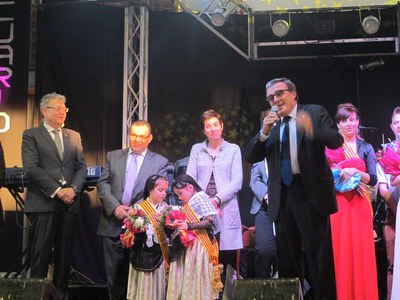 El paer en cap ha subratllat el progrés urbanístic i cultural del barri, havent sabut mantenir la seva identitat.