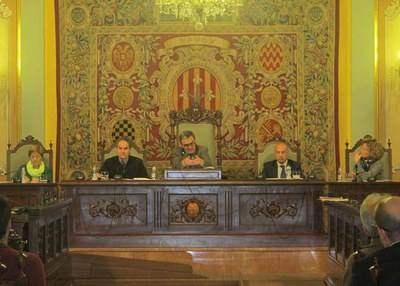 L'alcalde Ros ha presidit la constitució del Consell de Benestar i Acció Social que s'ha fet al Saló de Sessions.