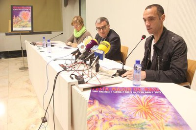 Jordi Pàmias, pregoner de la Festa Major de Lleida.