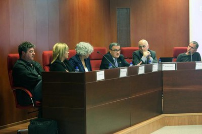 La presentació del llibre s'ha fet a la Facultat de Dret i Economia de la UdL.