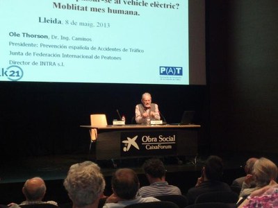 Ole Thorson ha parlat sobre el vehicle elèctric..