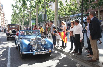 El tret de sortida de la desfilada..