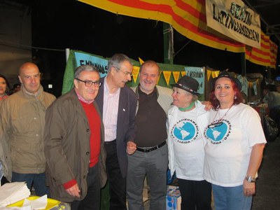 El Centro Latinoamericano de Lleida també està present a la revetlla dels Camps Elisis.