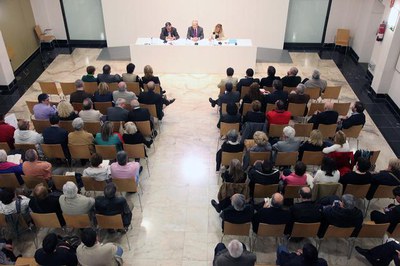 L'acte ha tingut lloc a la sala Alfred Perenya de l'IMAC.