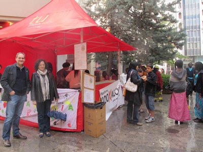 El programa del 2n Intercanvi Cultural s’ha vist alterat a causa de la pluja.