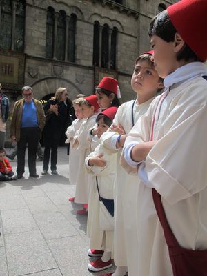 Aquest matí s'ha fet l'Entrada infantil de la Festa de Moros i Cristians.