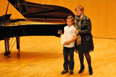 La tinenta d'alcalde Montse Parra ha assistit al lliurament de premis del Concurs Instrumental Sant Anastasi.