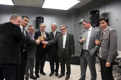 El nou centre de control de tota la xarxa de distribució de la companyia, que s'ha inaugurat avui, és pioner tecnològicament.