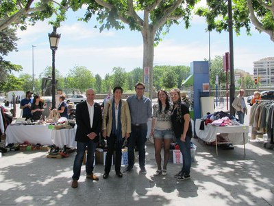 El Mercat de la Repesca es pot visitar durant tot el dia a l'avinguda Francesc Macià.