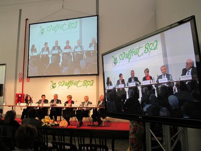 L'acte commemoratiu dels 50 anys d'Arilfrut s'ha fet les instal·lacions de la Partida Moredilla.