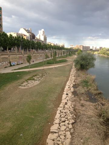 Imatge de la marge dreta del riu Segre