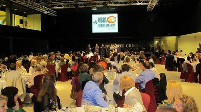 Diversos regidors de la Paeria han assistit al sopar en benefici de l’Obra Mercedària de Lleida.