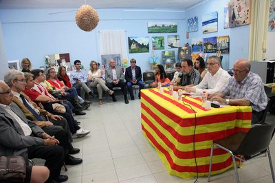 Diversos regidors han assistit a l'obertura de la Setmana Cultural a Pius XII-Germanor, prèvia a la festa major.