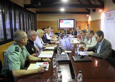 La Junta Local de Seguretat aplega representants de les institucions i dels cossos de seguretat amb presència a la ciutat..