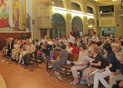 Els lleidatans celebren aquests dies les festes de la Mare de Déu del Carme.
