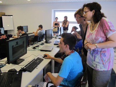 Uns 25 nois i noies han participat aquest estiu en els camps de treball del Parc Científic.