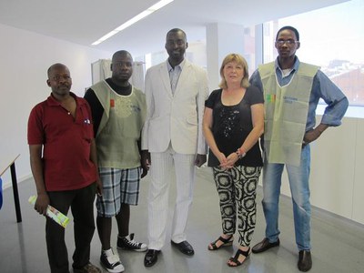 El Centre Cívic del Centre Històric acull la segona la volta dels comicis presidencials a Mali.