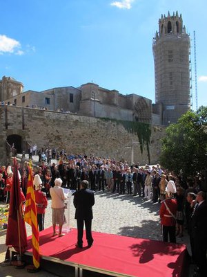 Lleida ha celebrat la Diada Nacional de Catalunya a la Seu Vella.