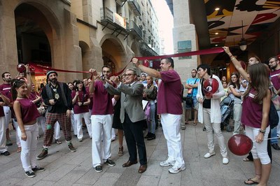 L'alcalde Ros ha participat en l'acte d'obertura del Setembre Bordeus.